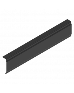 Lateiprofiel 60 mm RAL 9004 L=2510mm