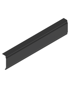 Lateiprofiel RAL 9004 H = 60 mm L = 2.508 mm
