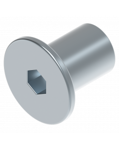 Zeskantmoer M10 x 18 mm