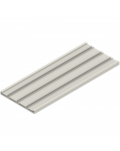 ALU bekledingset profiel 120 x 10mm RAL7016FS L=7.400mm