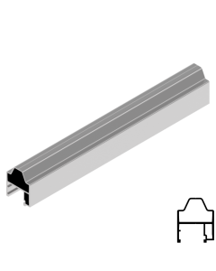 AR6 Bovenprofiel brute L = 9.500 mm