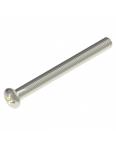 Patentbout M 5 x 55 mm vernikkeld