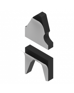 LDSC afdichtingsschuim links (vrouwelijk/mannelijk)