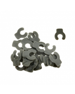 LDSC Nylon C-clip scharnierp horizontaal (zakje 30 stuks)