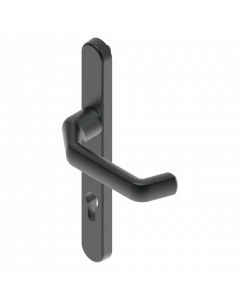 Krukschild L-R buiten RAL 9005M