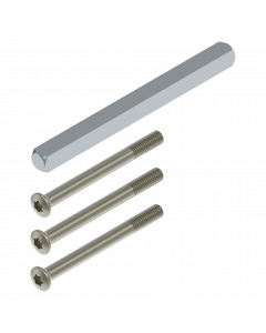 Bevestigingsset doorlopende stift LLC tbv smalslot SKG***