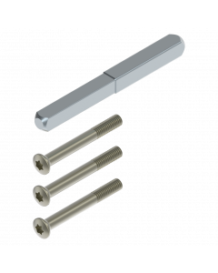 Bevestigingsset doorlopende stift Luxe-Line tbv Panieks.E