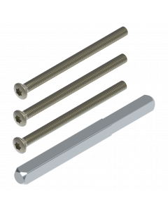 Montagekit doorlopende stift E voor paneel = 80 mm