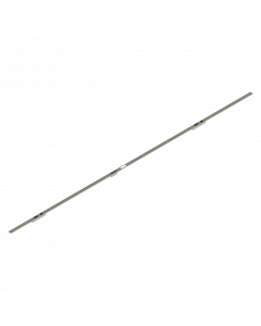 Sluitplaat doorlopend LL 2250x24x2 mm DIN L RVS voor 5-p - Q