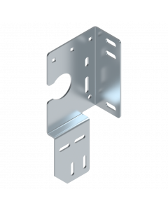 Zijlagerplaat open 86 mm/Z15 Links