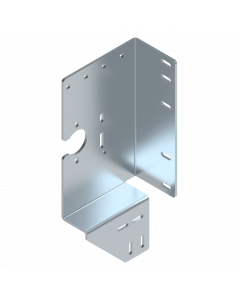 Zijlagerplaat open 152 mm/Z55 Links