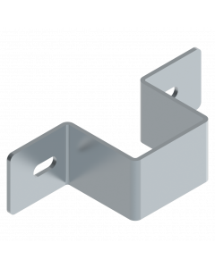 Beugel kokermontage 60 x 60 mm