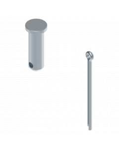 Gaffelpen voor kabelbevestiging bodemconsole