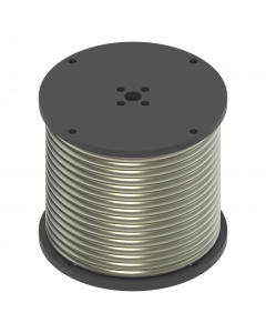 Staalkabel 6 mm RVS op rol