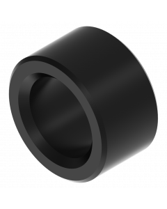 Afstandsbus 10 mm zwart