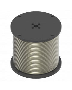 Staalkabel 4 mm RVS op rol