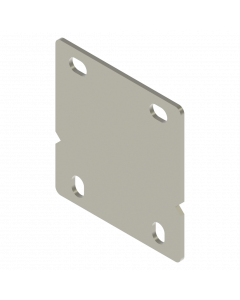 Paneel verbindingsplaat roestvrij staal