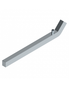 Spie gebogen lang tbv buisas 95 mm PL20