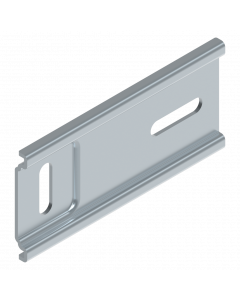 Rail verbindingsplaat 60 x 128 x 2 mm
