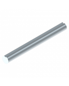 Massieve gespiede as 1¼"L=5850 mm