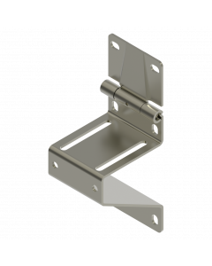 Zijscharnier voor loopdeur S40 Hoesch vingerklembeveiliging roestvrij staal CS 45
