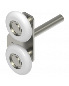 Tandemlooprol kort bodemconsole LS200-250 Rechts RVS 11 mm