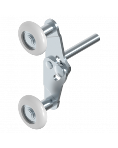 Tandemloopwiel kort verstelbaar 0 - 40 mm