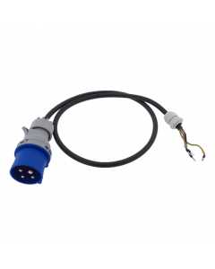 Pro-Line CND1 Voedingskabel 230V 3 fase CE blauw L=1000 mm