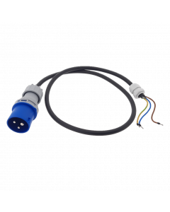 Pro-line CND1 voedingskabel 230V 1 fase CE blauw L=1000 mm