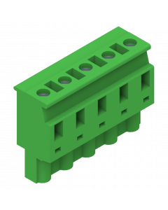 Pro-Line CND1 Stekker 5-polig groen tbv printplaat
