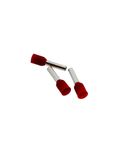 Adereindhuls Geisoleerd 1.5 mm2 Rood