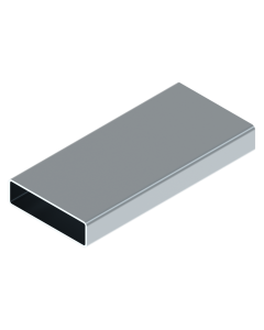 Koker staal 140 x 40 x 3 mm L = 6.000 mm RAL XXXX