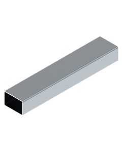 Koker staal 60 x 40 x 2 mm L = 5.000 mm RAL = XXXX