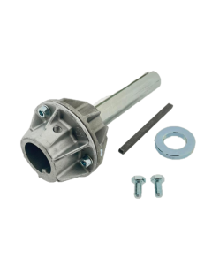Huls-asadapter 35 mm naar 1" met spiebaan