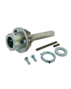 Huls-asadapter 35 mm naar 1" vaste sleutel