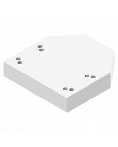 Vulplaat schuifgrendel LS200 (27 mm)