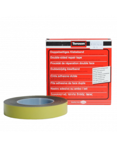 Dubbelzijdig tape 19x0,8 mm/zwart/PE 