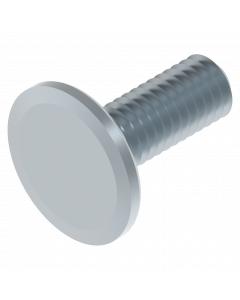 Platkop slotbout M6 x 16 mm