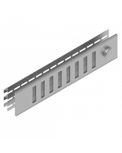 Ventilatierooster afsluitbaar 500x100 mm ALU