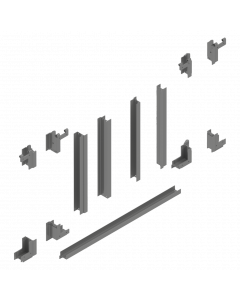 0 - pdsc-profile-kit-bottom-610-mm-din-l-epco-ral-9006