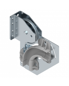 Kabelschijfconstructie LS250/40mm incl. bocht Rechts