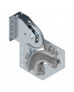 Kabelschijfconstructie LS250/80mm incl. bocht Rechts
