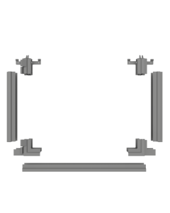 0 - pdsc-profile-kit-bottom-610-mm-din-l-epco-ral-9006