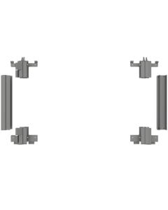 0 - pdsc-profile-kit-intermediate-610-mm-din-l-epco-ral-9006