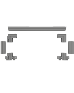 0 - pdsc-profile-kit-top-500-mm-din-l-epco-ral-9006