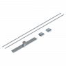 WK2 slot compleet (Stang L= 1250 mm)