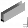 U-profiel top/bodem verhoogd 100 mm ANO