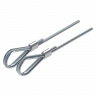 Staalkabel set 6 mm L=8000 mm