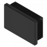 Inslagdop 60 x 40 mm