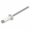 Popnagel 4,8 × 14 mm ALU/STAAL RAL 9016